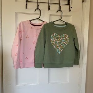 Cat & Jack sweatshirt bundle size 5T